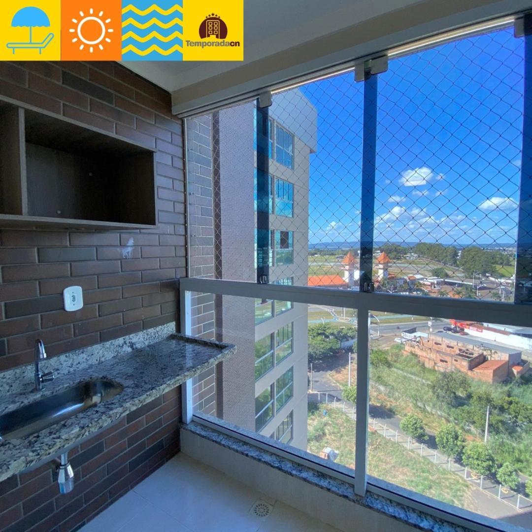 Piazza Com Acesso Ao Acqua Park Aparthotel Калдас Новас Екстериор снимка